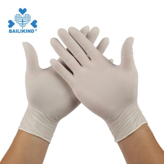 Maitiro ekushandisa Powder Yemahara Disposable Latex Gloves