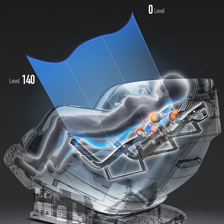 4D Massage Relaxation Finger Press Armchair ine Heating System