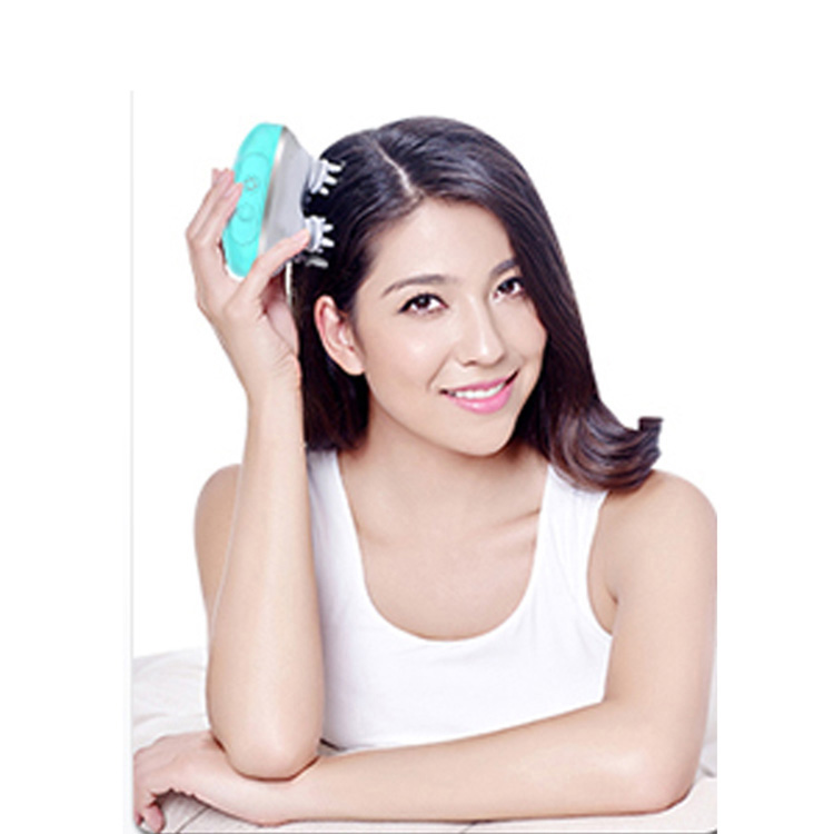 84 Massage Nodes IPX7 Mvura Isina Cordless Electric Head Massager Scalp Brush yeKukura Bvudzi.