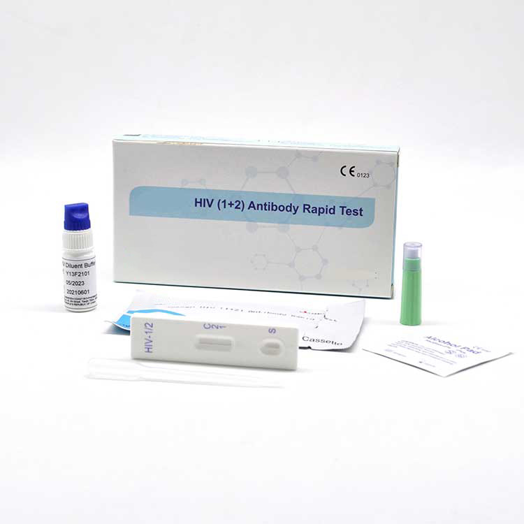 Ce0123 Yakabvumidzwa Ropa 1+2 Kumba Shandisa Hiv Aids Self Test Strips Kits