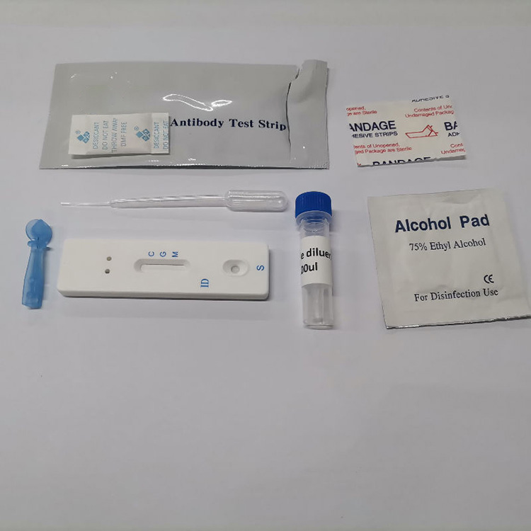 Covid-2019 Colloidal Goridhe Antibody Kit Igm Igg Rapid Antigen Test Kit