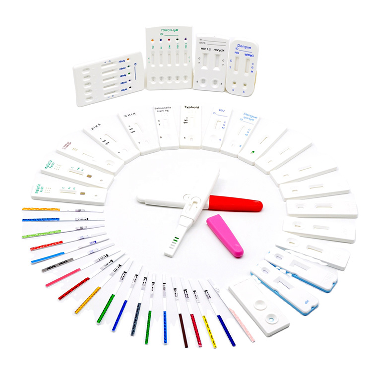 Yakanyanya Kururamisa Kurapa Kuongorora Antigen Uye Neutralizing Antibody Malaria Igg Igm Hiv Hcg Flus Pcr A+b Swab Rapid Test Kit