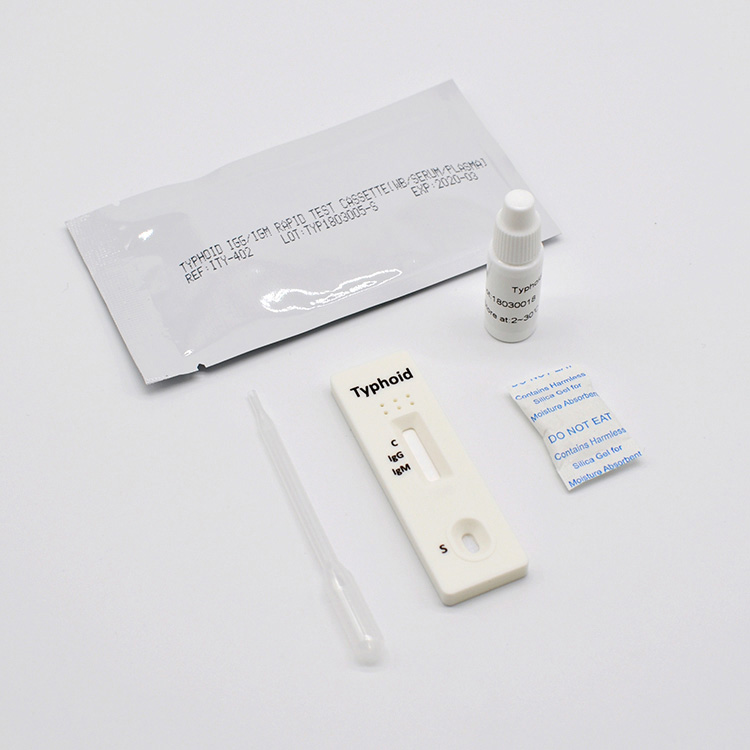 Kurapa Kushandisa Professional Typhoid Igg Igm Rapid Test